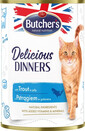 BUTCHER'S Delicious Dinners kousky pstruha v želé  400g