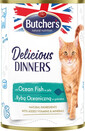 BUTCHER'S Delicious Dinners kousky mořské ryby v želé 400g