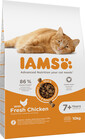 IAMS for Vitality Senior Cat Food with Fresh Chicken 10kg