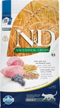 FARMINA N&D low grain lamb & blueberry adult cat 1.5 kg