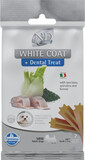 FARMINA N&D White Dental Treat Coat Sea bass Mini 60 g (7 ks) dentální pamlsek pro psy malých plemen