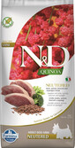 N&D Quinoa DOG Neutered Duck&Broccoli&Asp 7 kg