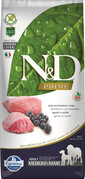 N&D Prime Dog Adult M/L Lamb & Blueberry 12 kg