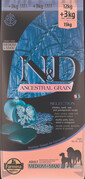 N&D Ancestral Selection dog chicken and pomegranate adult medium&maxi 15 kg