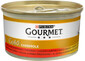 GOURMET Gold hovězí a kuřecí v rajčatové omáčce 85 g