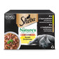 SHEBA Nature's Collection Drůbeží příchutě v omáčce 8x85g kuře s paprikou a krůtí maso s mrkví