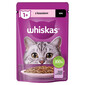 WHISKAS Adult sáček 85g vlhkého krmiva pro kočky s lososovou omáčkou pro dospělé kočky