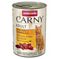 ANIMONDA Carny Adult hovězí kuřecí maso & kachní srdce 400 g