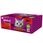 WHISKAS Adult 80 x 85 g Classic Meals - kapsičky pro kočky v omáčce (kousky s: hovězím, kuřecím, jehněčím, drůbežím)