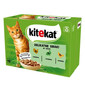 KITEKAT Delikátní příchutě v omáčce 12x85g mokré krmivo pro kočky s krůtou, králíkem, drůbeží