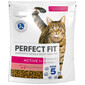 PERFECT FIT (Active 1+) 750g Suché krmivo pro kočky s vysokým obsahem hovězího masa