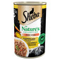 SHEBA konzerva 400 g Nature's Collection koktajl drůbež s játry a rybím olejem s mrkvovou oblohou v omáčce