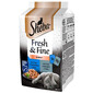 SHEBA Fresh & Fine kapsičky 6x50g Losos, tuňák, treska