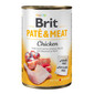 BRIT Pate&Meat chicken 400 g paštika s kuřecím masem