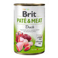 BRIT Pate&Meat Duck 400 g paštika s kachním masem