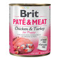 BRIT Pate&Meat Puppy 800 g paštika pro štěňata