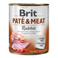 BRIT Pate&Meat Rabbit 800 g paštika s králíčím masem