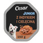 CESAR Junior s krůtou a telecím masem 150g mokré krmivo pro štěňata