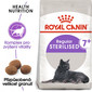 ROYAL CANIN Sterilised 7+ 10kg  granule pro stárnoucí kastrované kočky