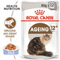 ROYAL CANIN Ageing 12+ v omáčce 12x 85g kapsička pro staré kočky v želé