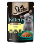 SHEBA Kitten 85g s kuřecím masem v omáčce pro koťata